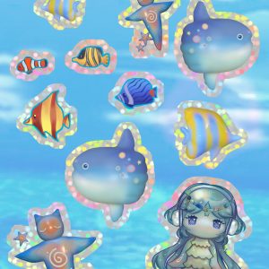 Affinity for the Sea Sticker Sheet
