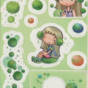 Marimo sticker sheet