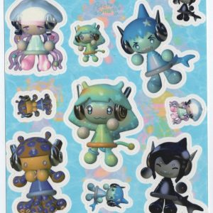 Ocean Edition Angel Droid Sticker Sheet