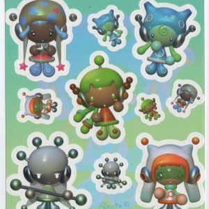 Mini NewGen Edition Angel Droid Sticker Sheet