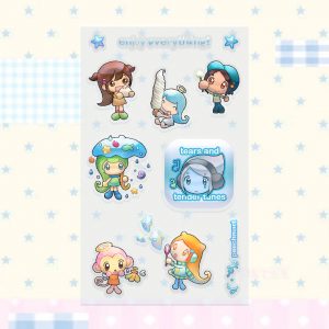 Enjoy Everything 3D Sticker Sheet