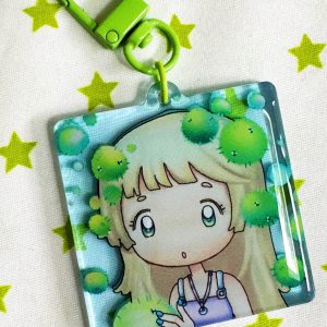 Marimo Keychain