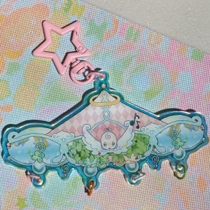 Carousel Keychain - Phone charm holder