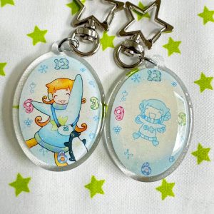 Playtime with Pellet Keychain