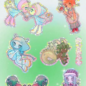 Starry Friends Sticker Sheet