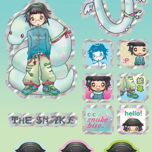 Year of the Snake Sticker Sheet