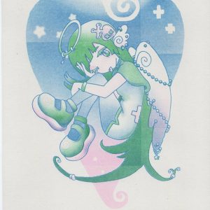 Peechy Angel Riso A4 Print