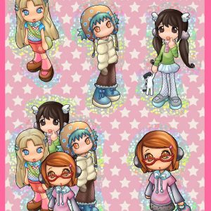 I love Pinky St Sticker Sheet