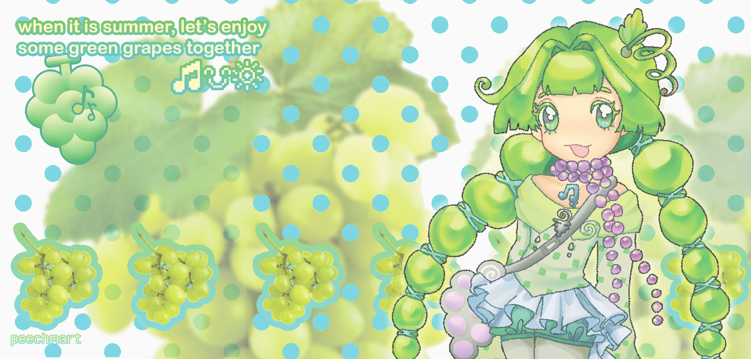 Green Grapes - DL Print - Image 3