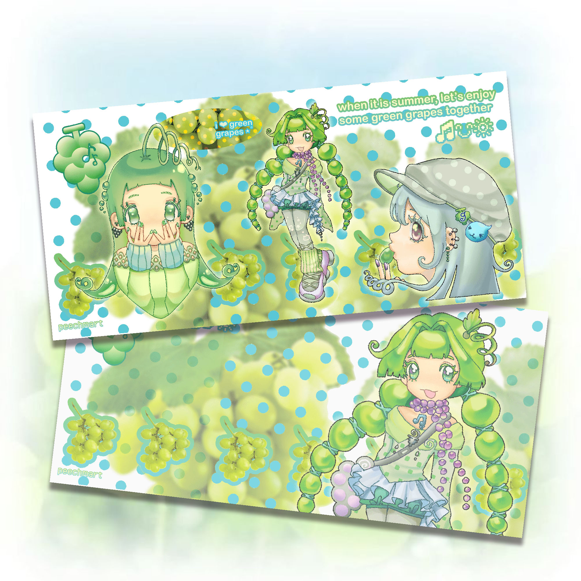 Green Grapes - DL Print