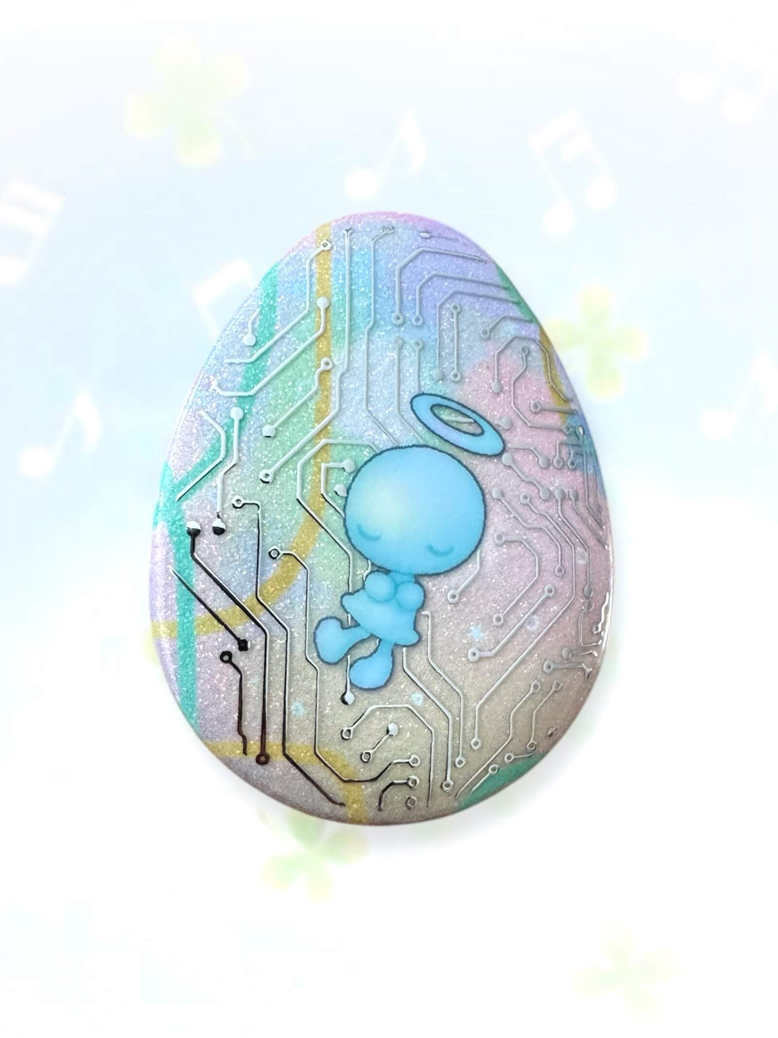 Angel in Making- Egg Badge